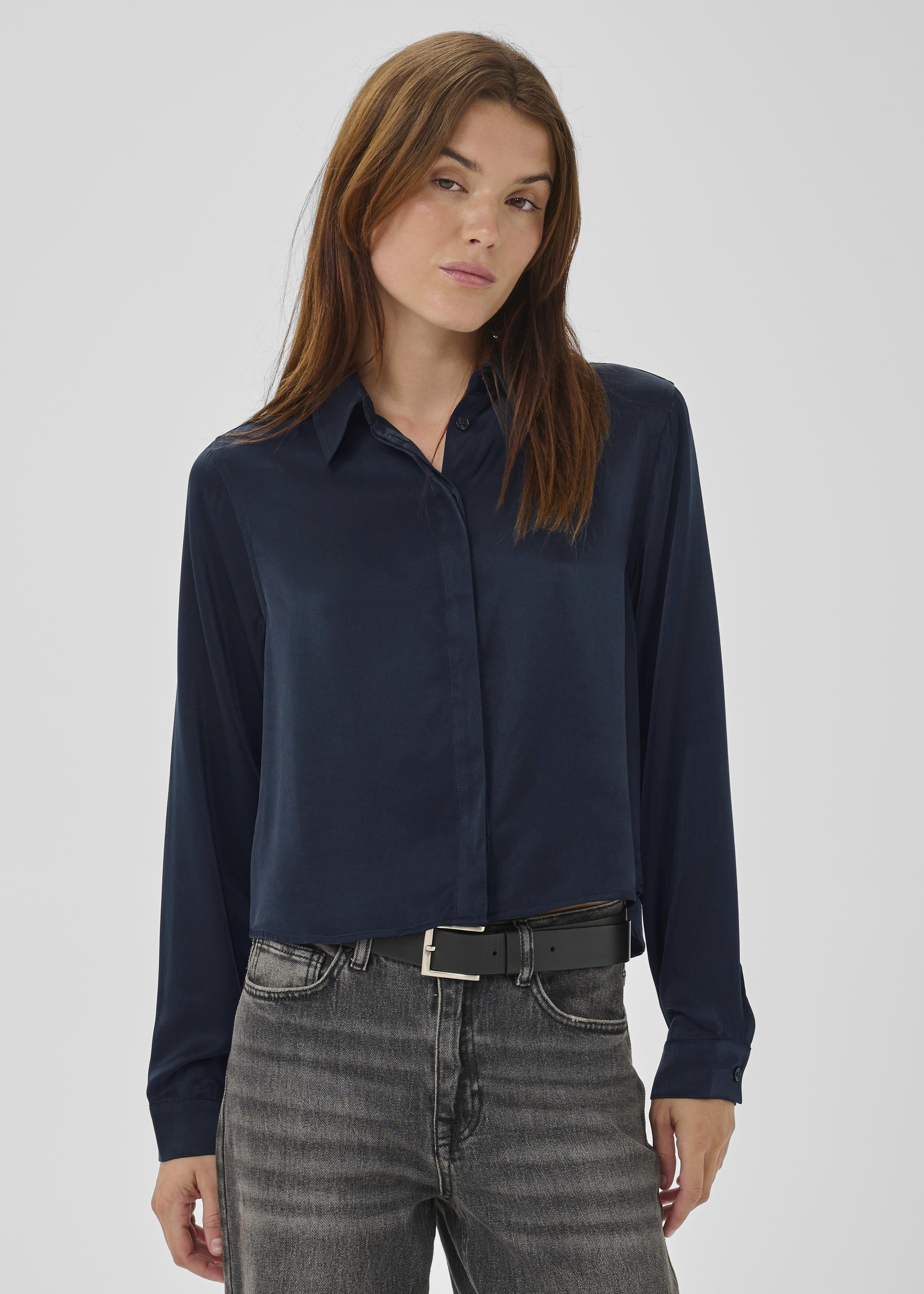 My Essential Wardrobe - Estelle Short Shirt - After Midnight