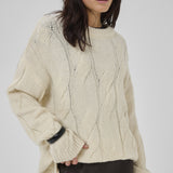 My Essential Wardrobe - Will Knit Pullover - Snow White