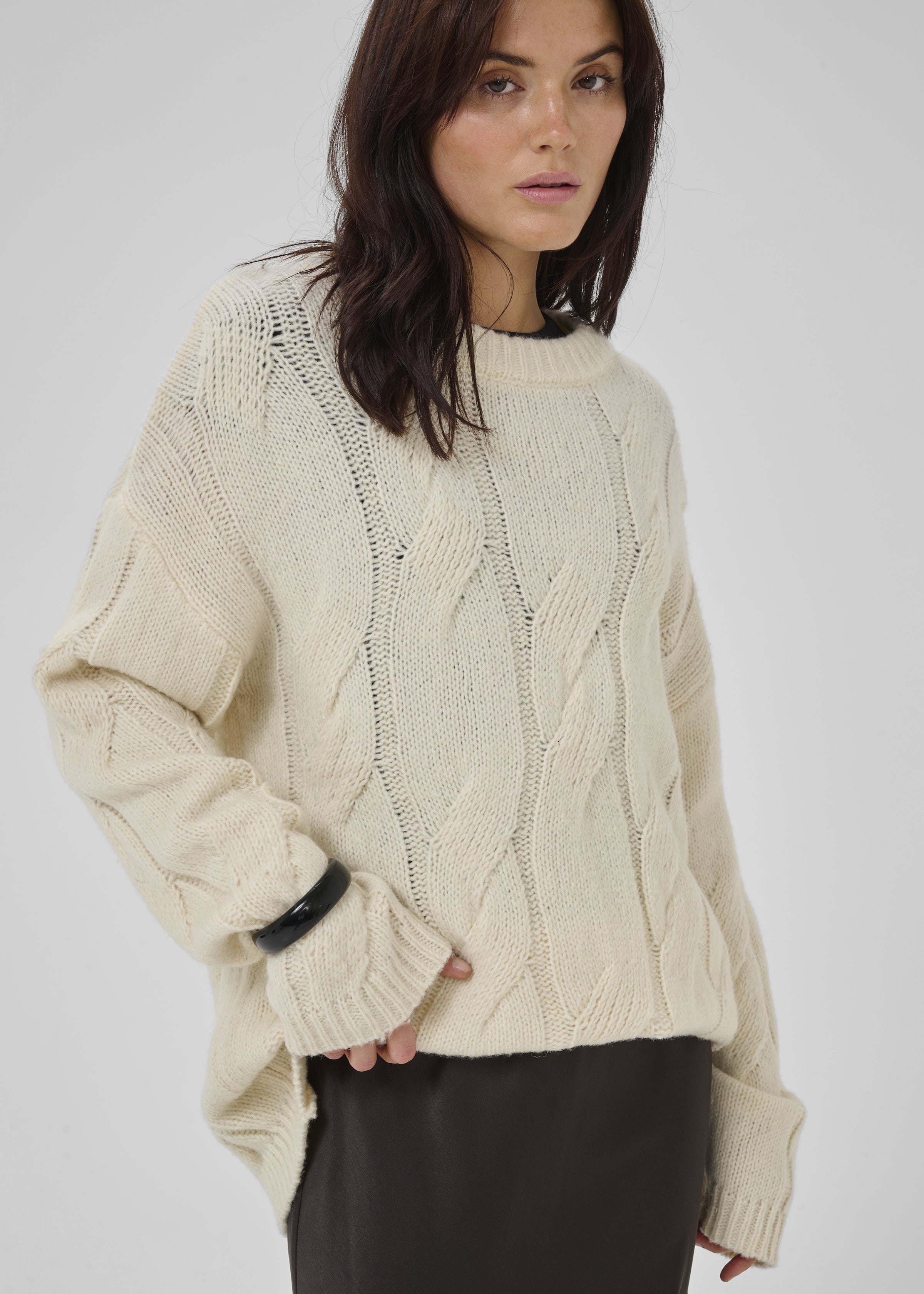 My Essential Wardrobe - Will Knit Pullover - Snow White