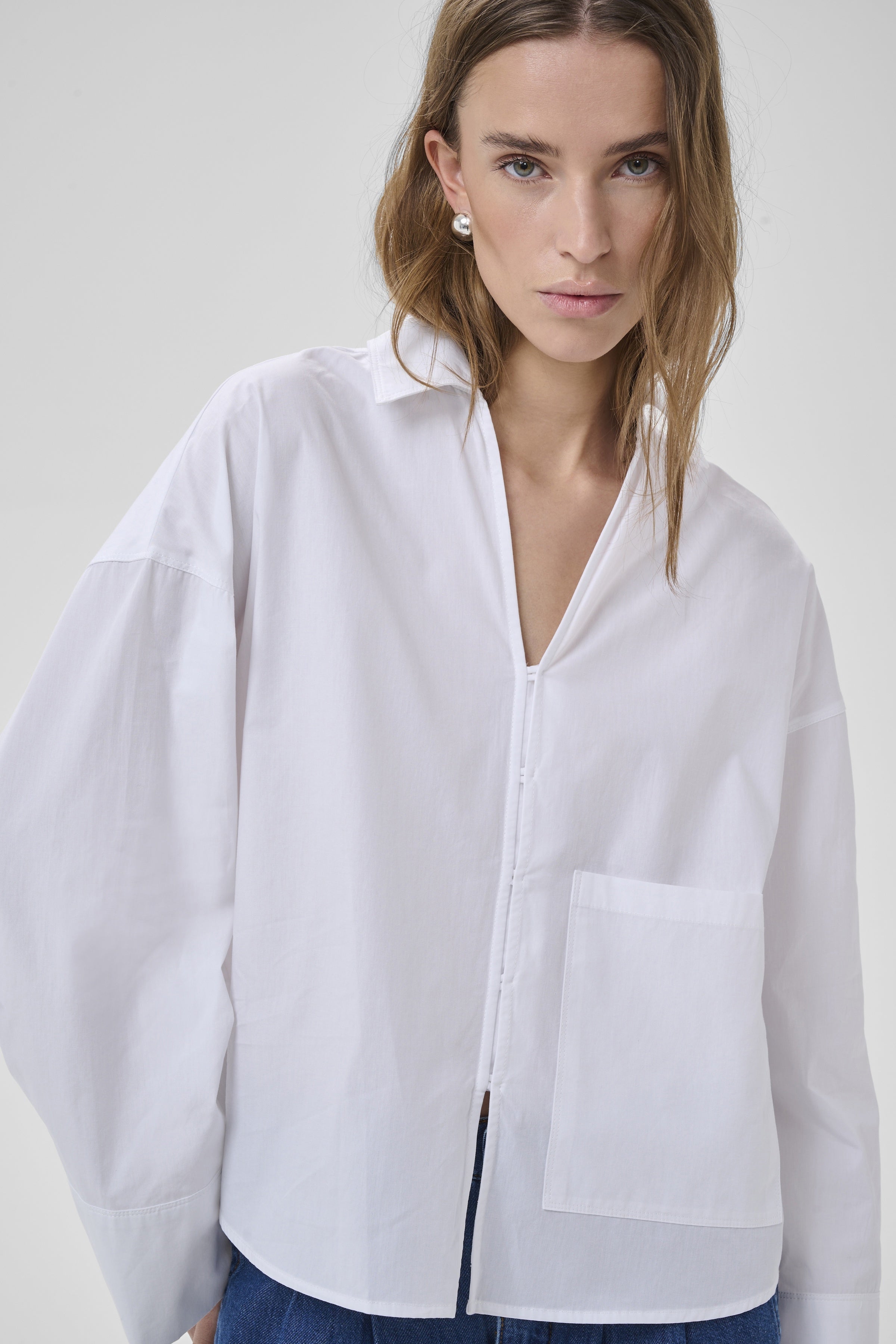 My Essential Wardrobe - Sunna Boxy Short Shirt -