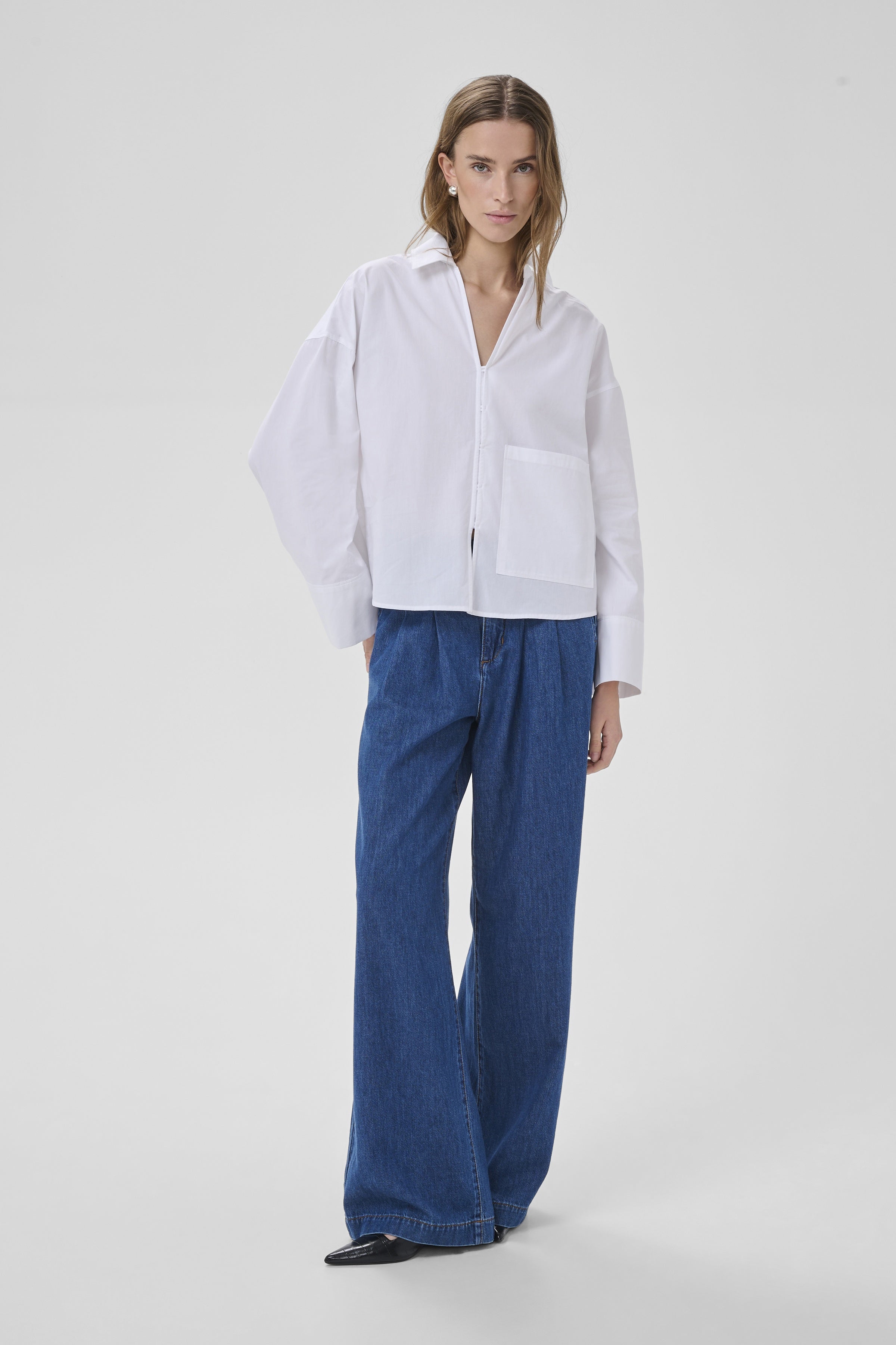 My Essential Wardrobe - Sunna Boxy Short Shirt -