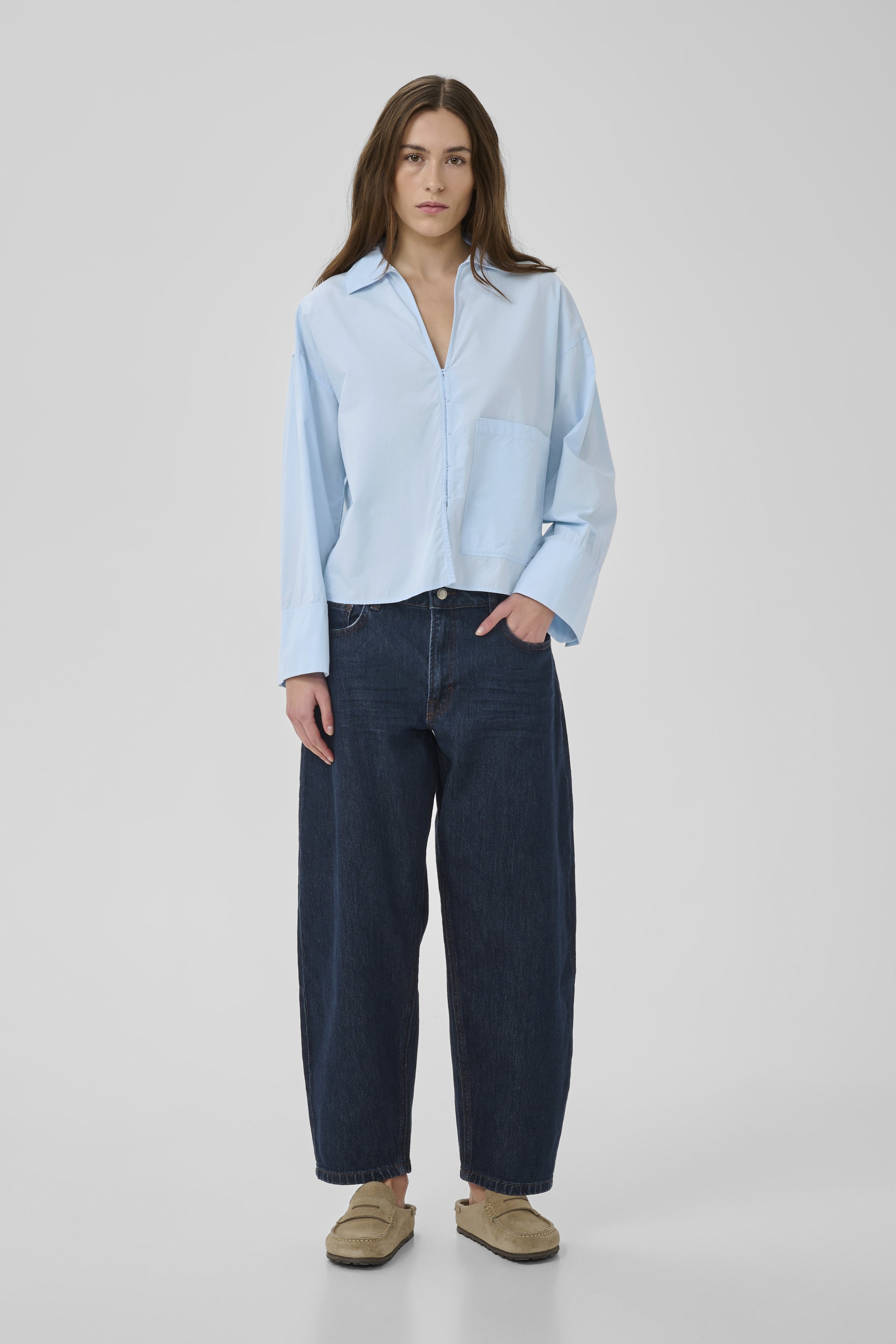 My Essential Wardrobe - Sunna Boxy Short Shirt -