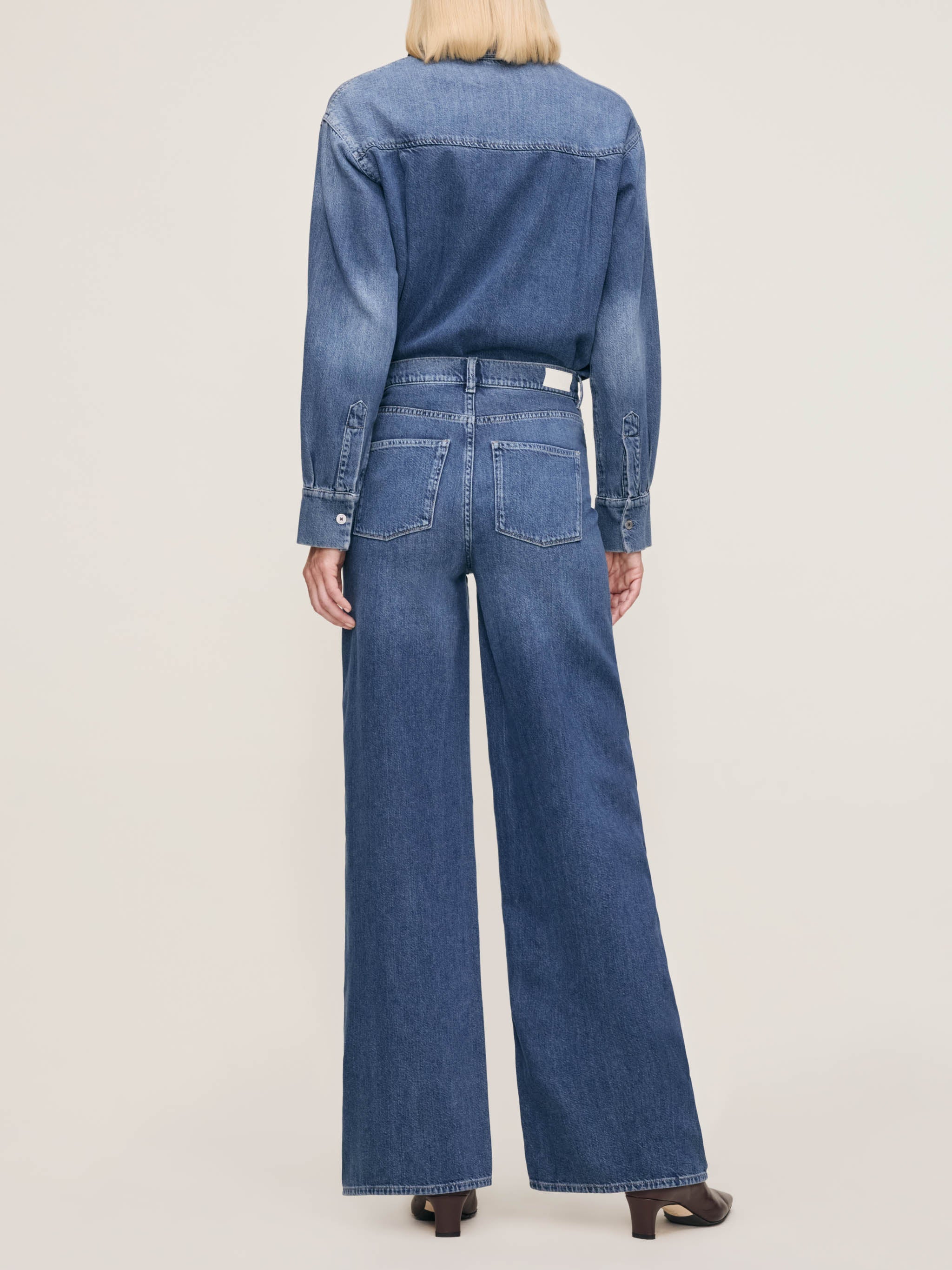 DL1961 - Hepburn Wide Leg Jean -