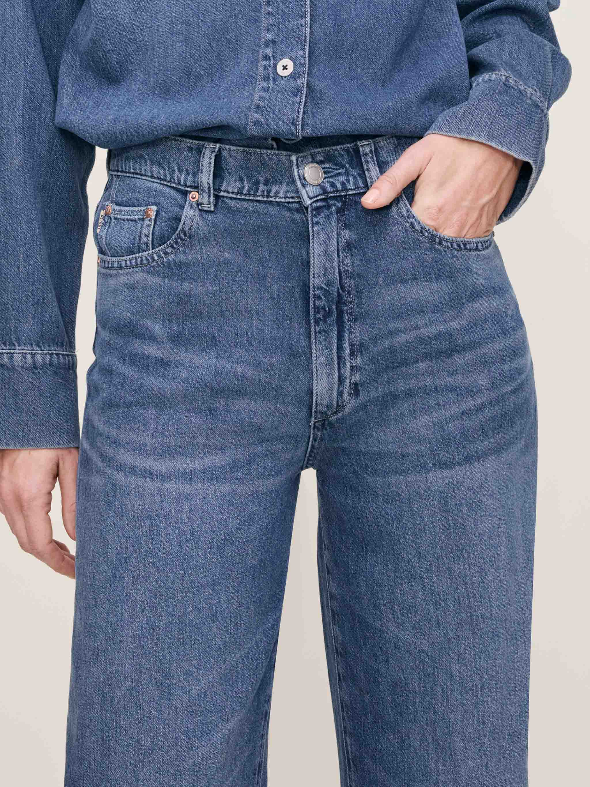 DL1961 - Hepburn Wide Leg Jean -