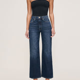 DL1961 - Karmine Straight Jean - Dark Sea