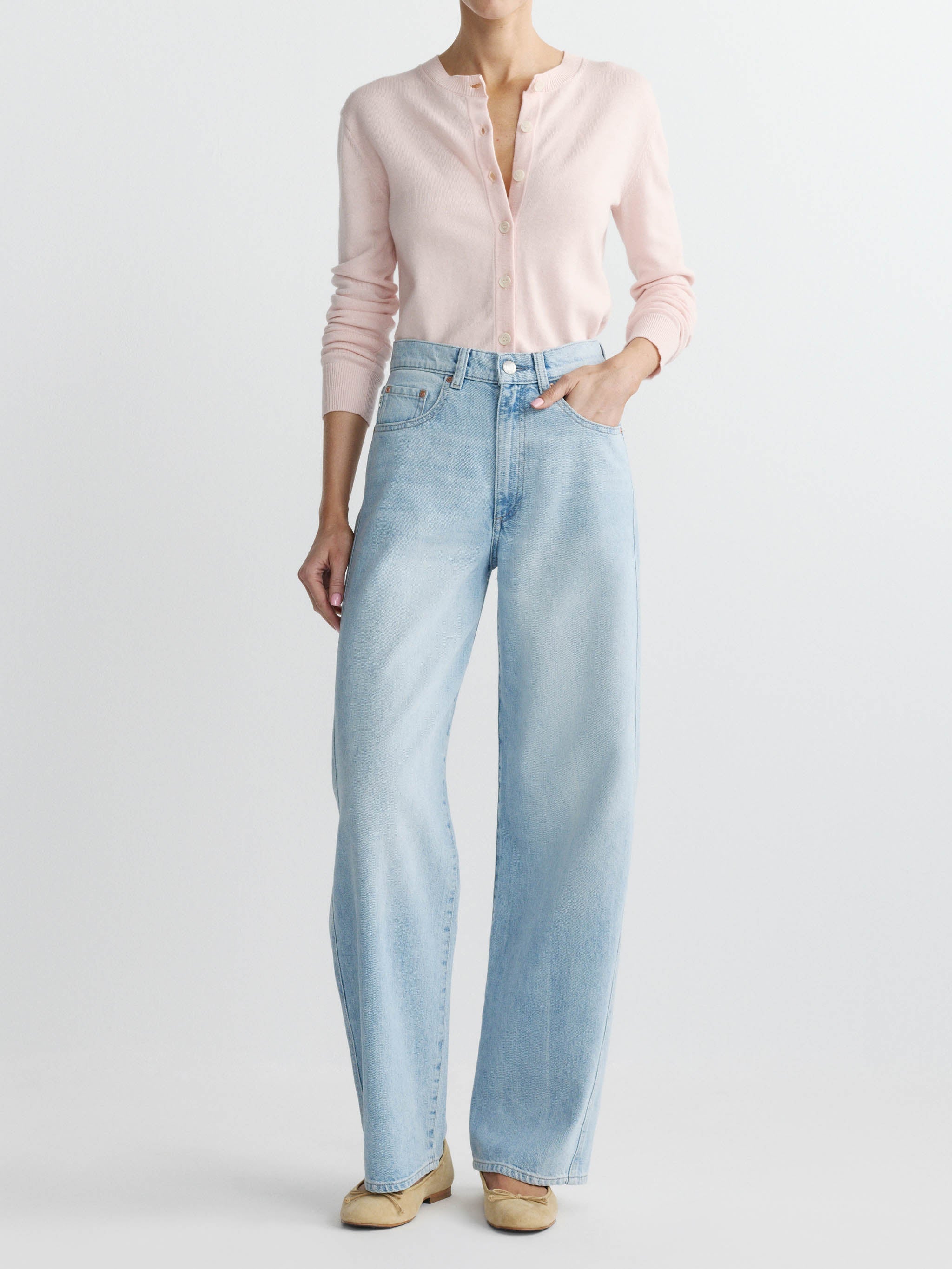 DL1961 - Taylor Relaxed Barrel Jean - Blue Mist