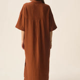 Des Petits Hauts - Estampe Linen Maxi Dress -