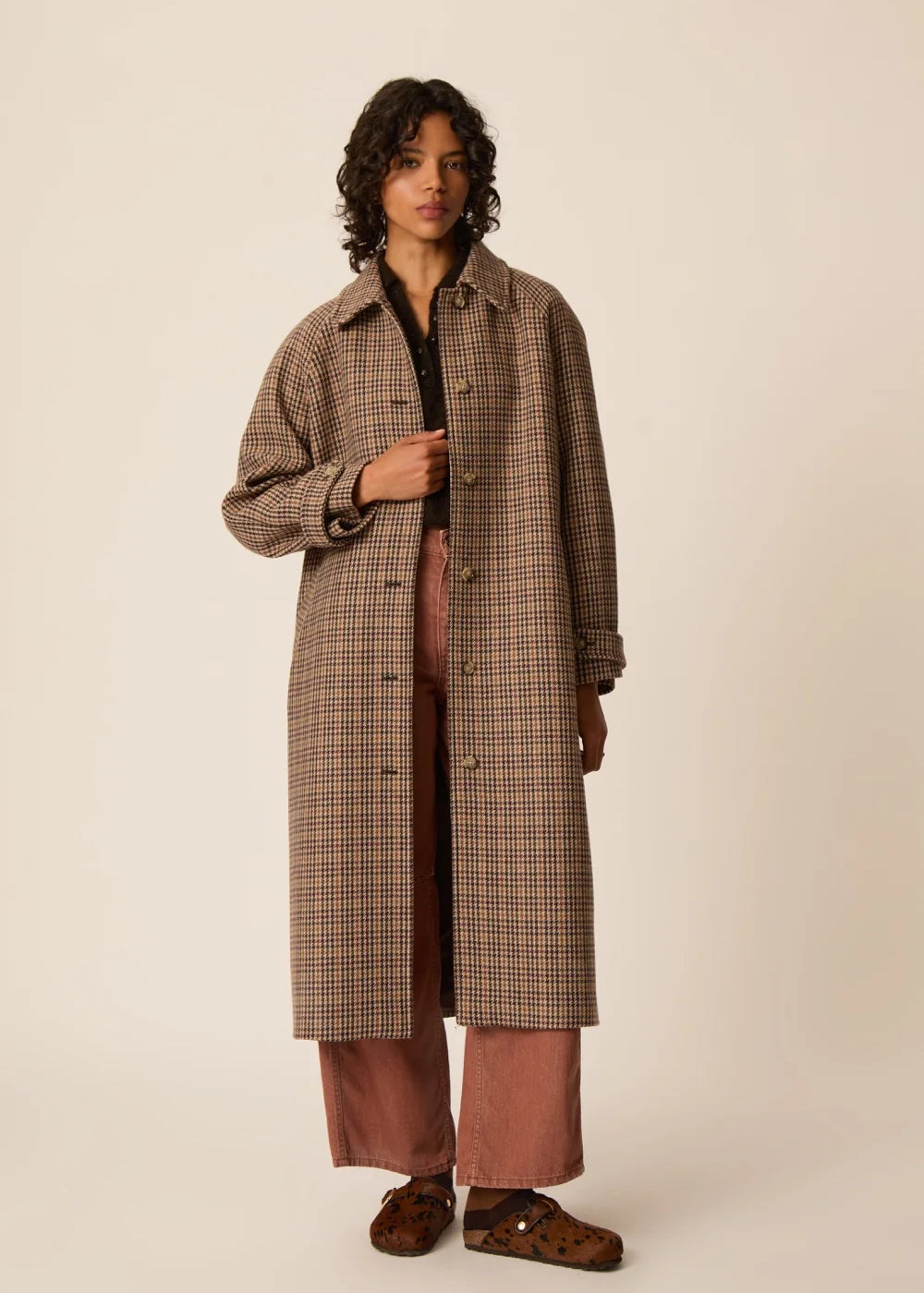 Des Petits Hauts - Yonique Coat - Grandpa Plaid