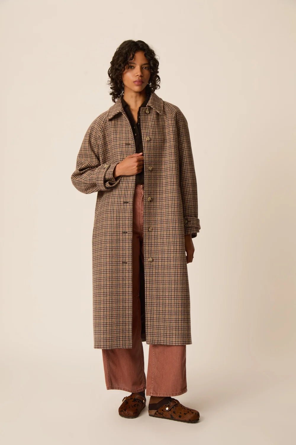 Des Petits Hauts - Yonique Coat - Grandpa Plaid