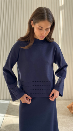 Charli - Blair Sweater - Navy