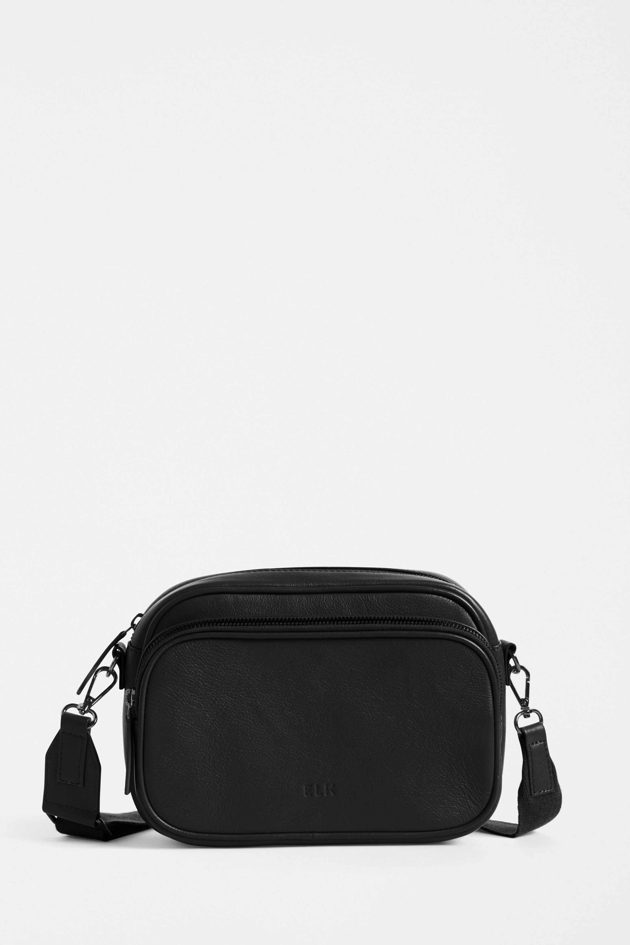 ELK Leather - Kassel Leather Crossbody – Bag Black -