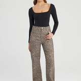 Sara Leopard Jean