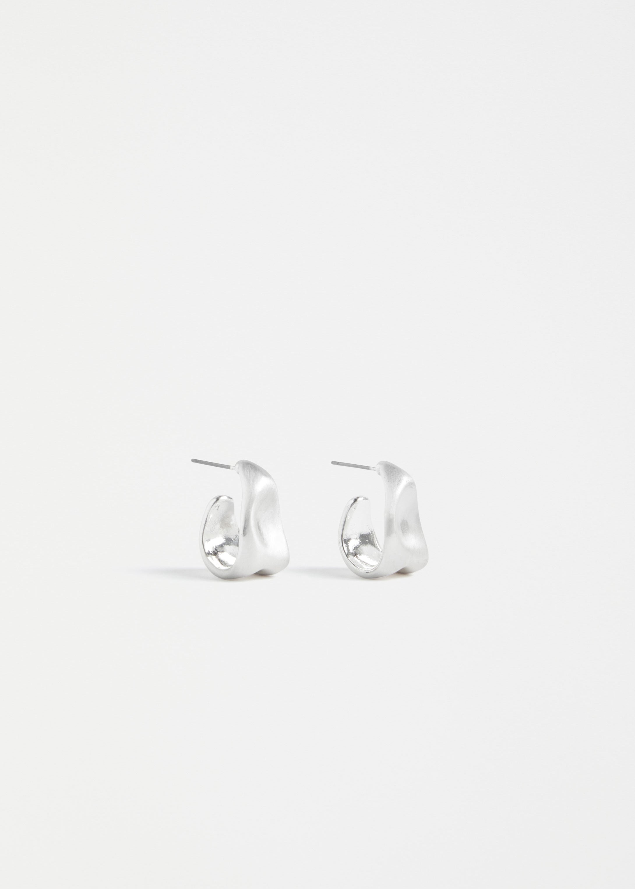 ELK - Feven Small Hoop Earring – Silver -