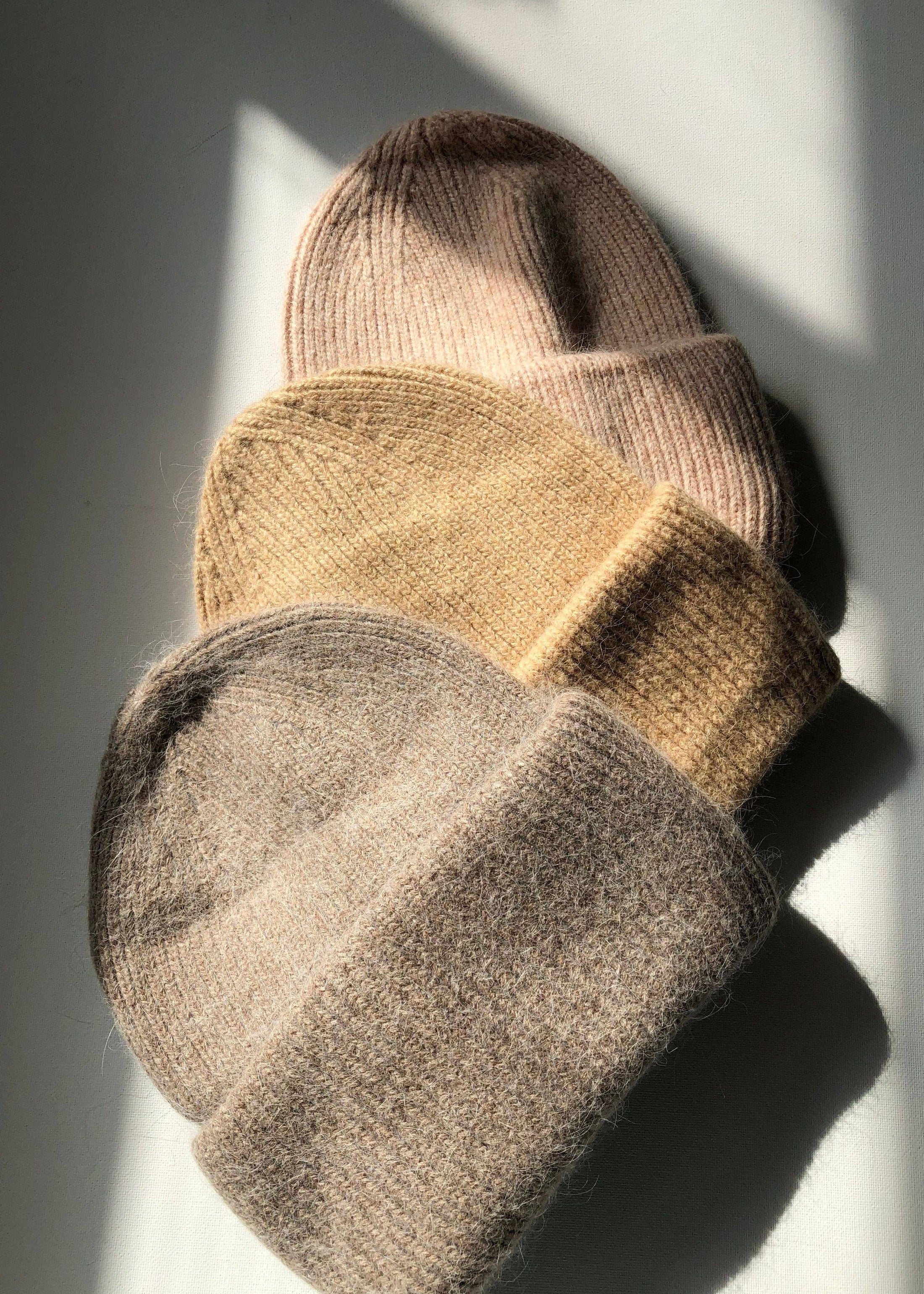 Billy Bamboo - Royal Angora Beanie – Mushroom -