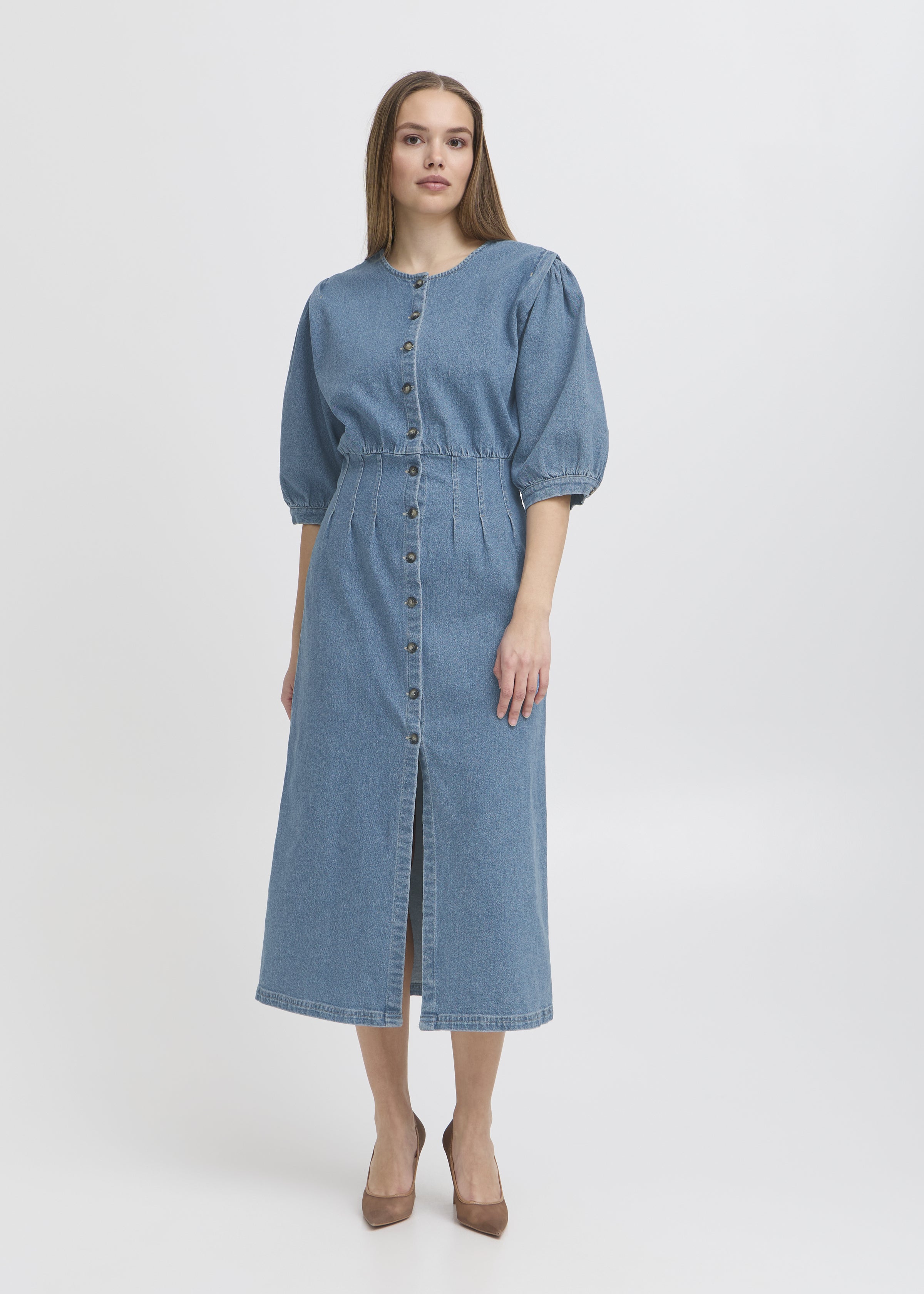 Atelier Reve - Astrid Denim Dress - Medium Blue