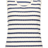 Atelier Reve - Vilma Stripe Top - Blue Birch