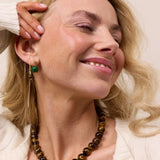Soi - Nora Green Jade Earrings -