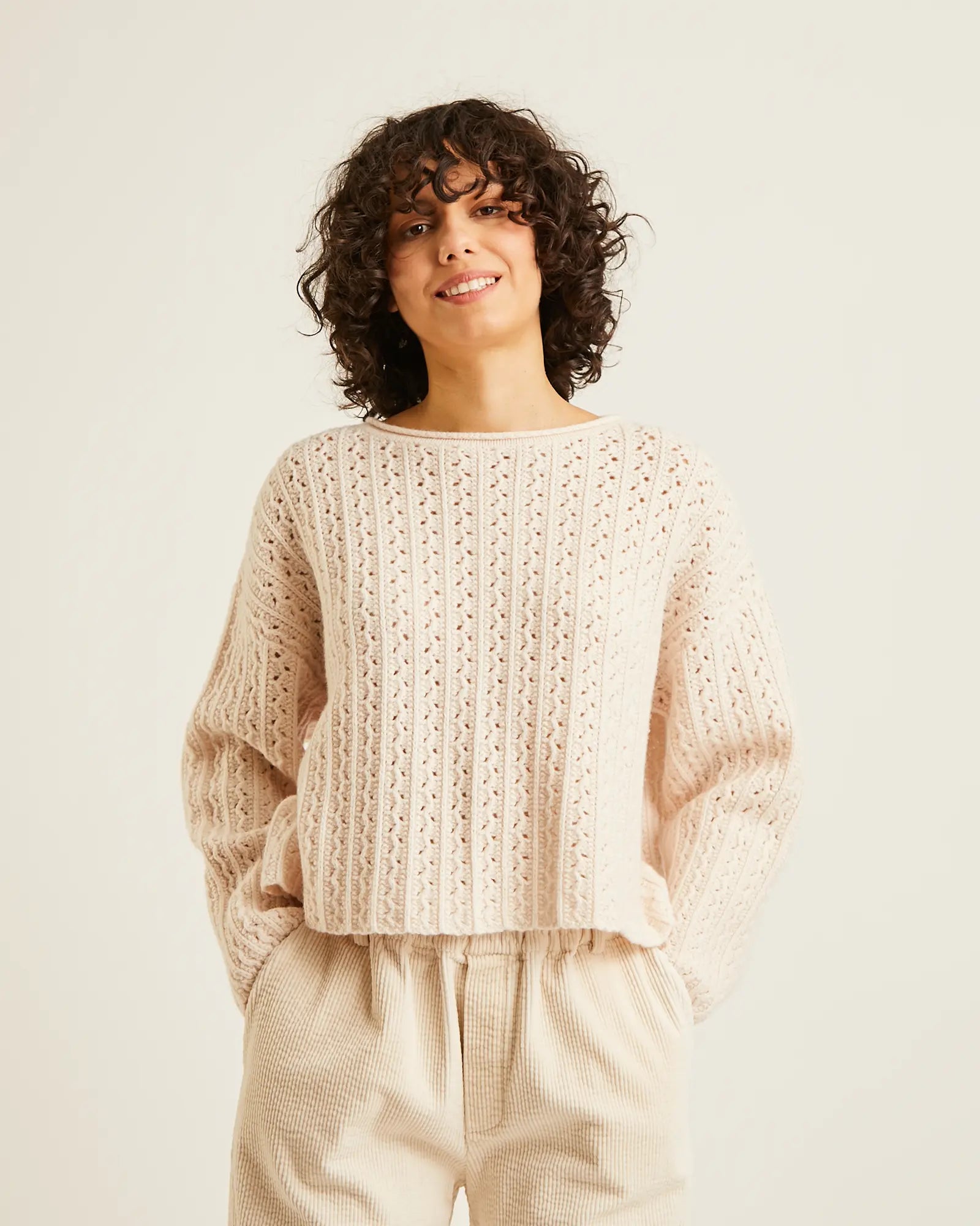 Naïf - Eda Sweater - Milk
