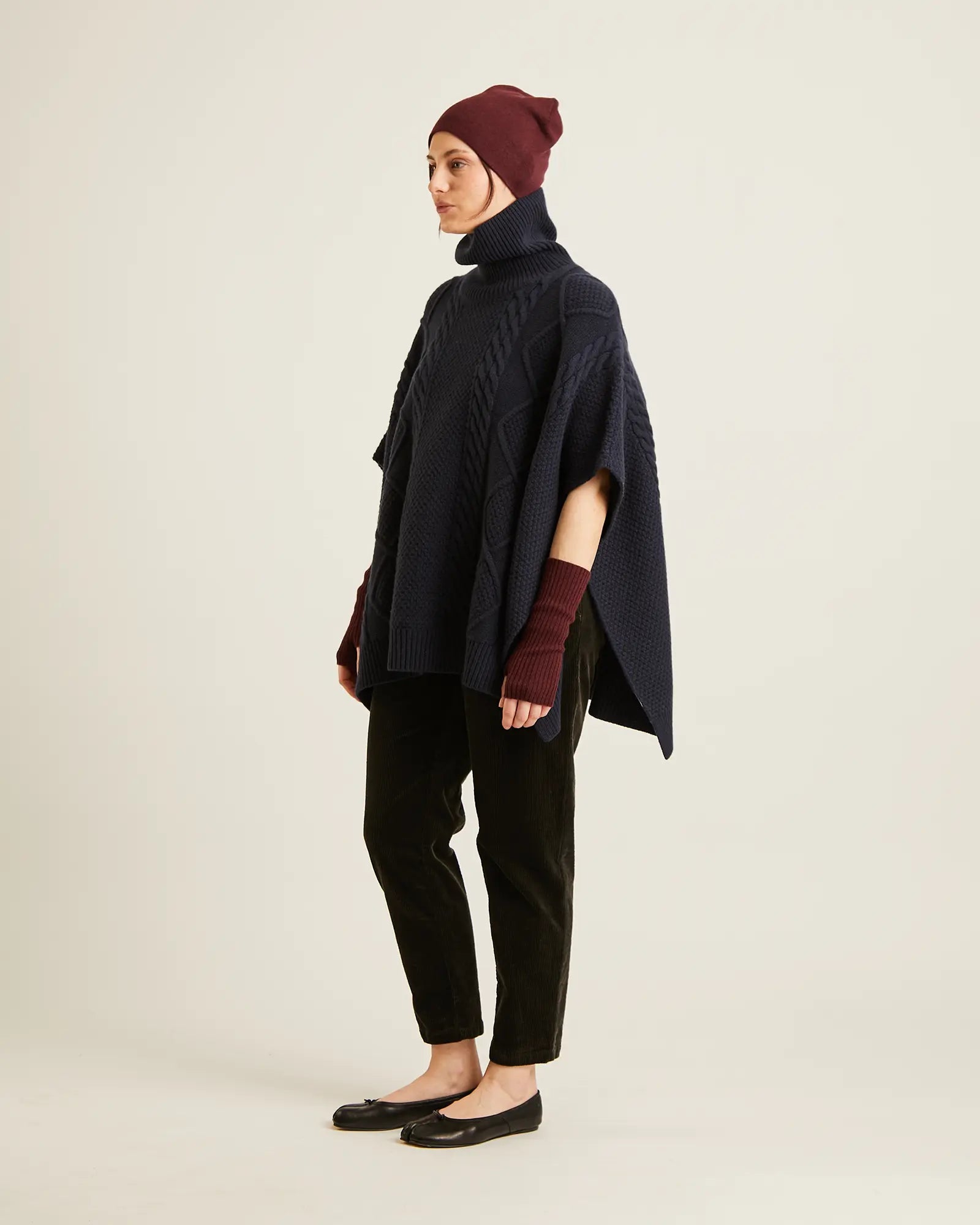 Naïf - Kim Beanie – Burgundy -