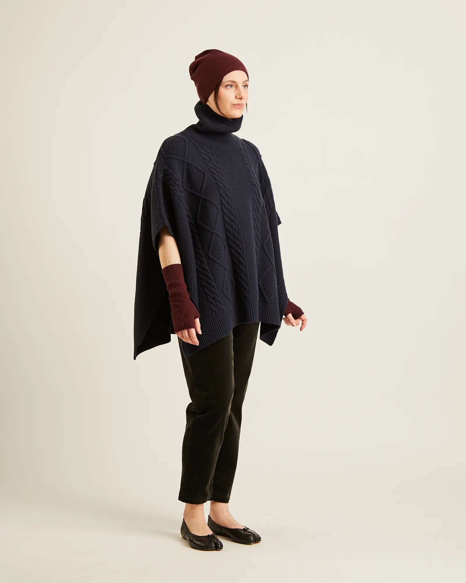 Naïf - Kim Beanie – Burgundy -
