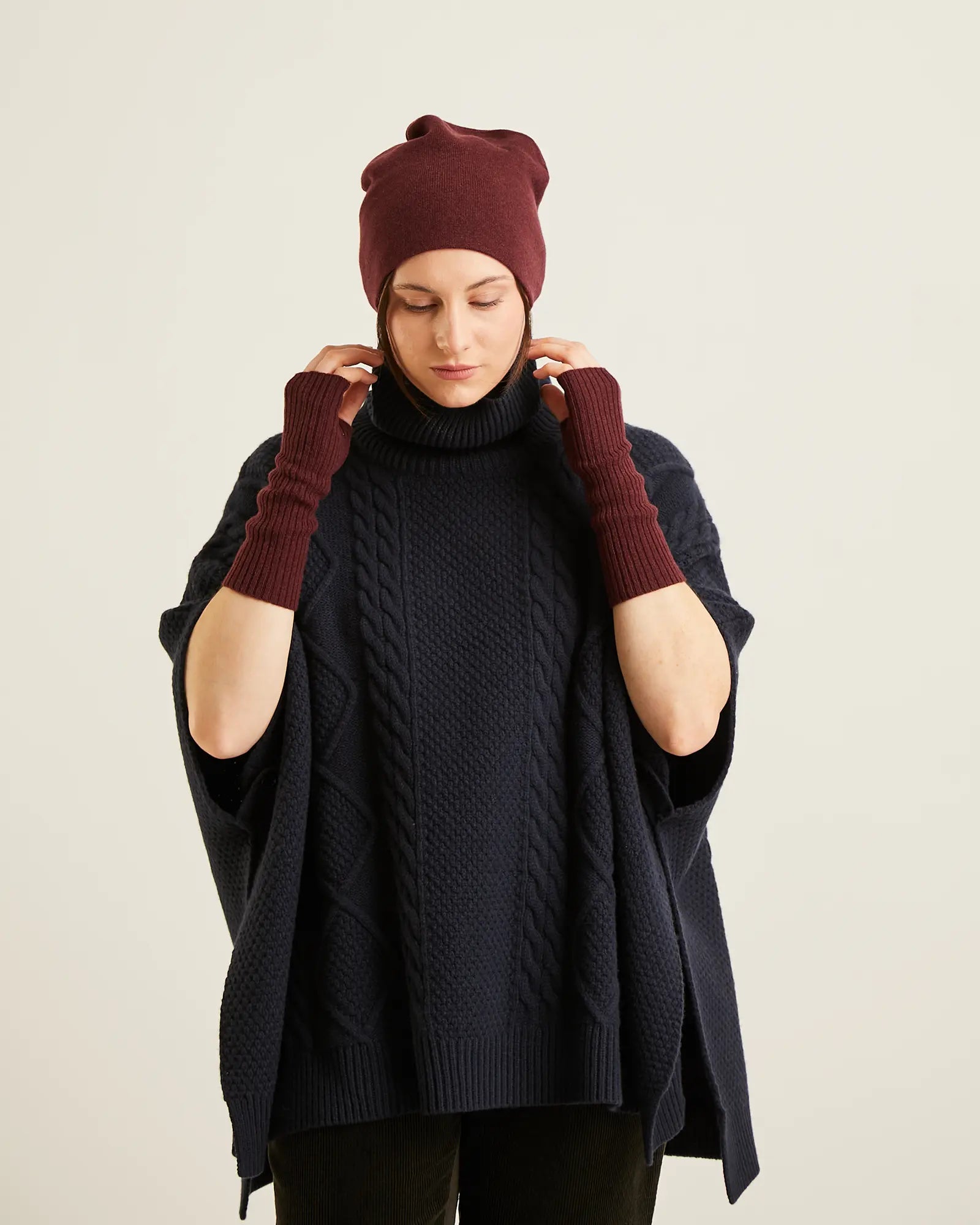 Naïf - Kim Beanie – Burgundy -