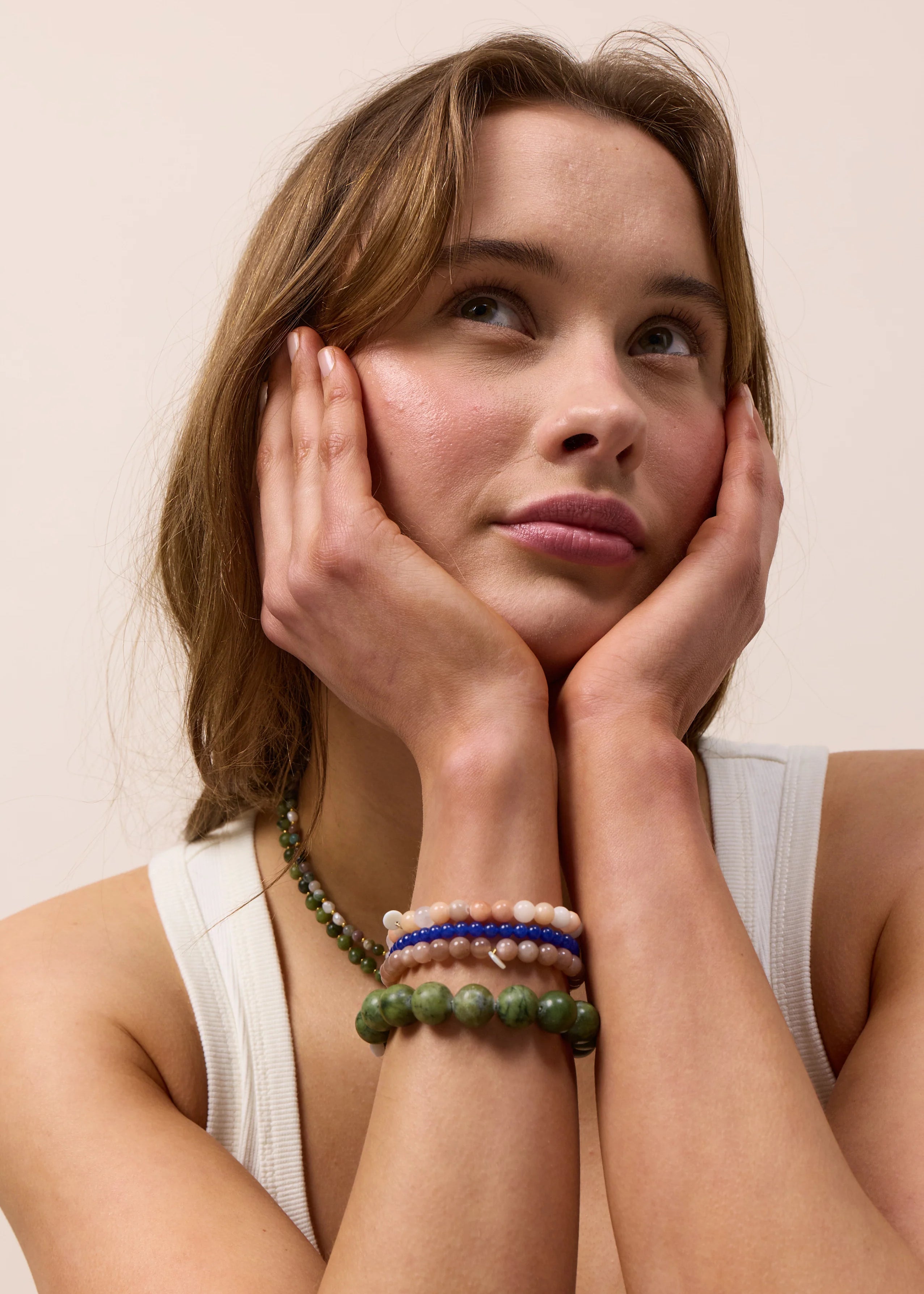 Soi - Petite Lapis Lazuli Stretch Bracelet -
