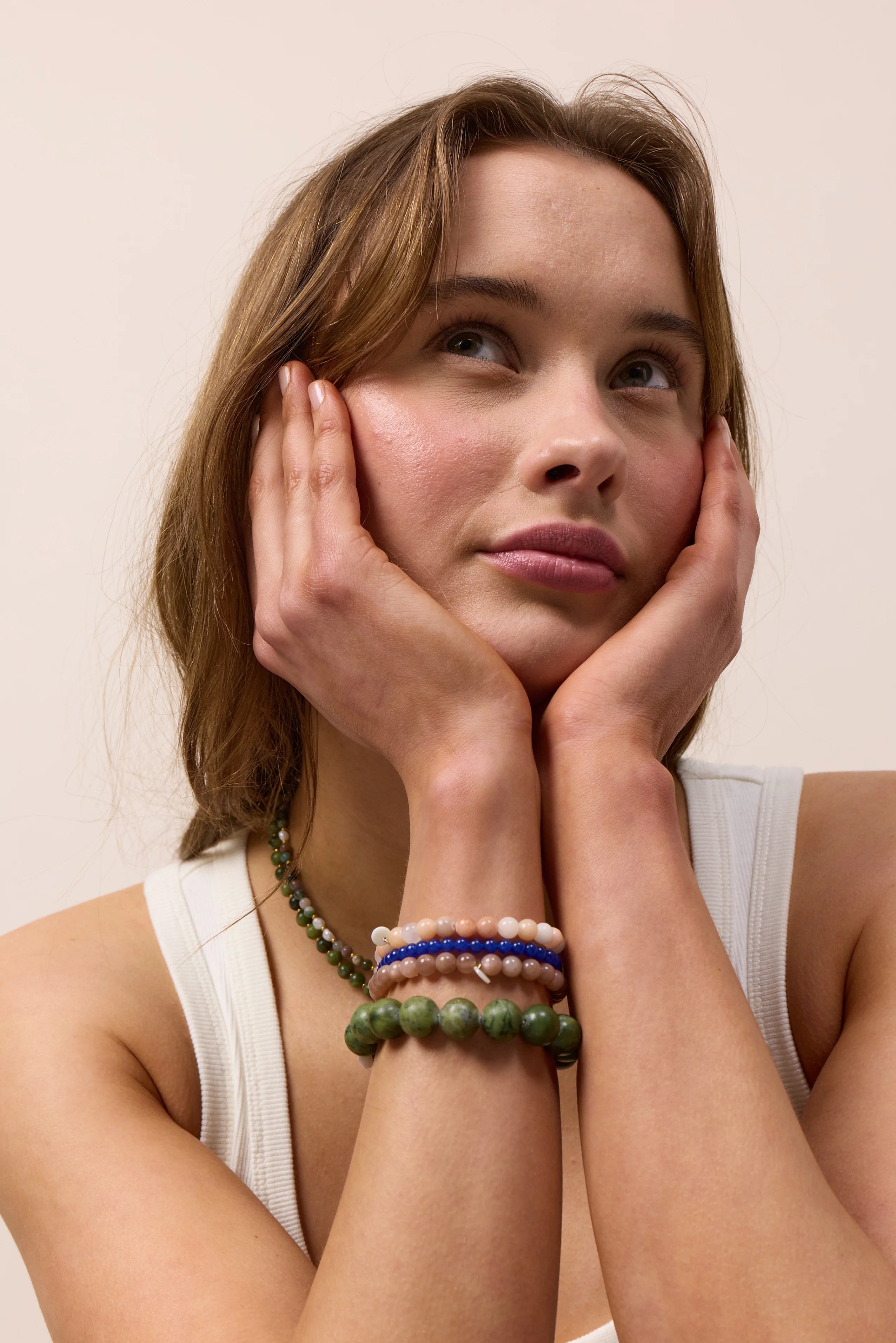 Soi - Petite Lapis Lazuli Stretch Bracelet -
