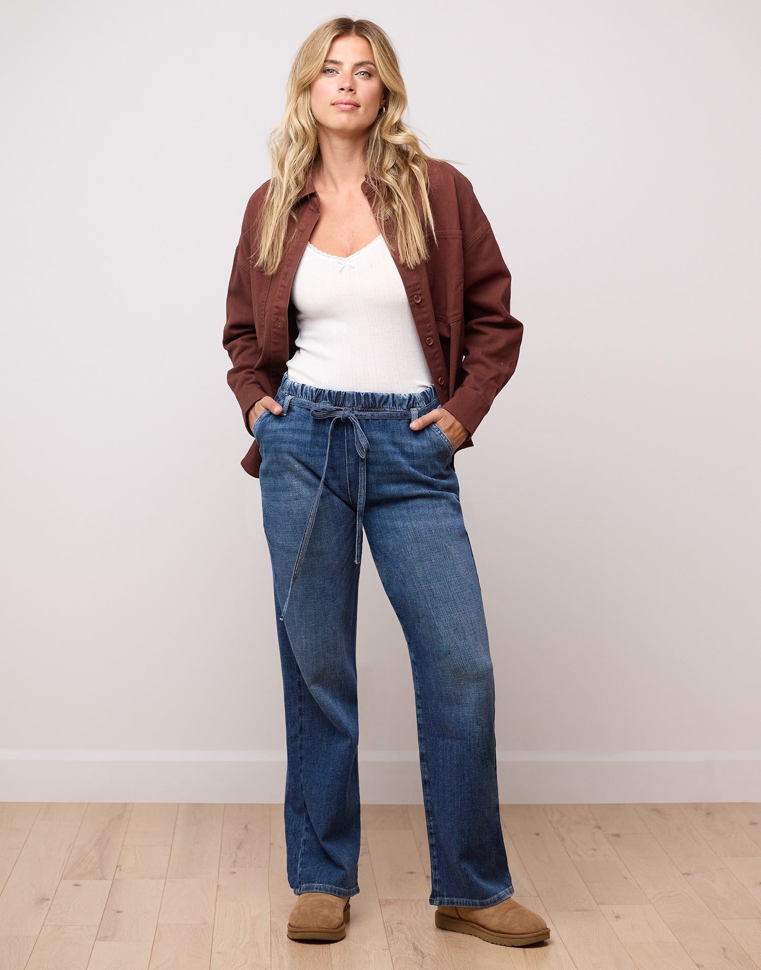 Yoga Jeans - Sunday Classic Rise Wide Leg - Sunday
