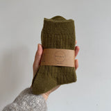 Billy Bamboo - Iceland Wool Socks – Olive -