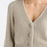 ELK - Saari Organic Cotton Cardigan -
