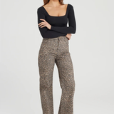 Sara Leopard Jean