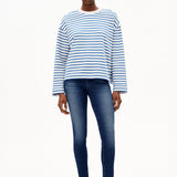 Armedangels - Frankaa Maarlen Stripe Sweatshirt -