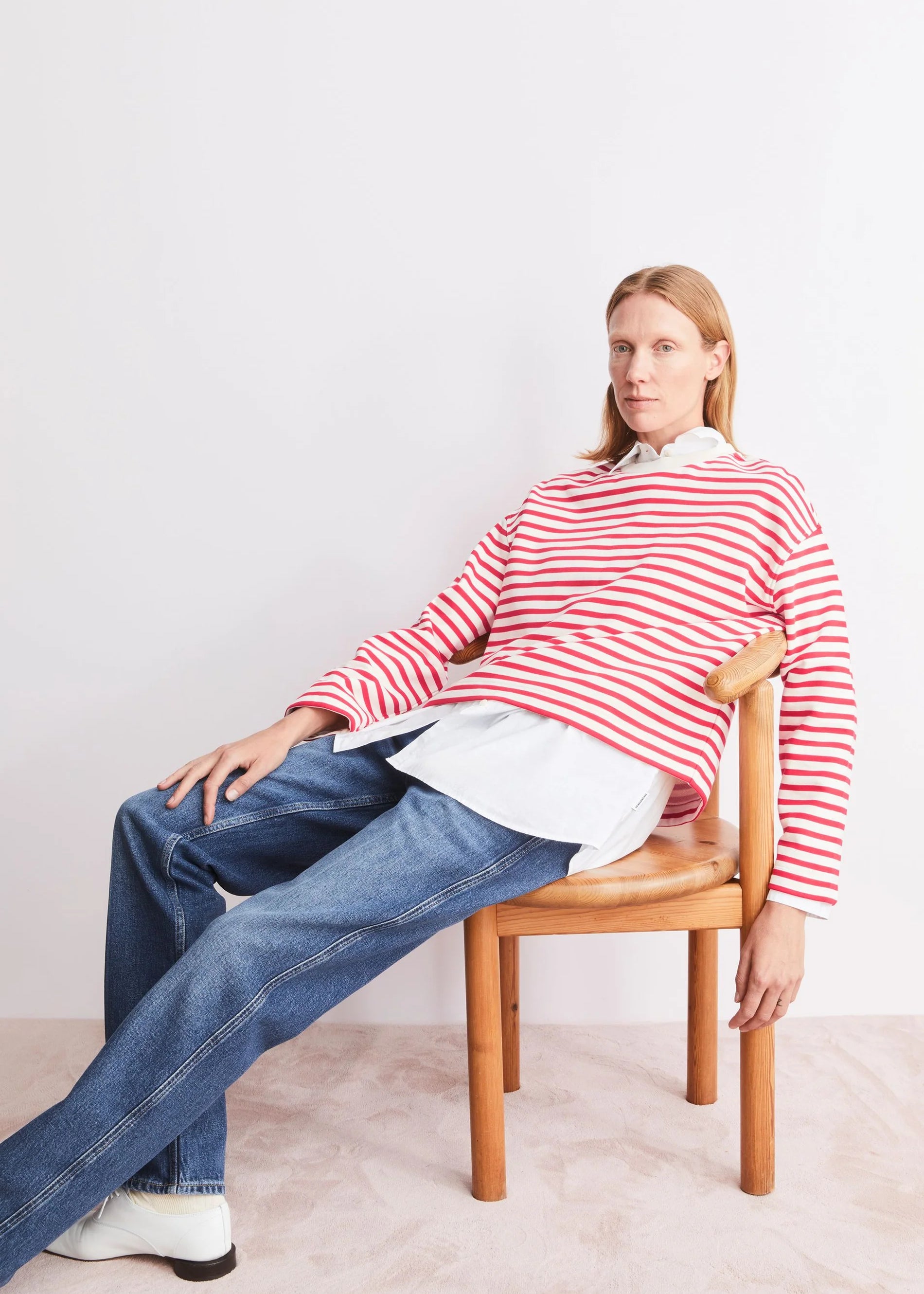 Armedangels - Frankaa Maarlen Stripe Sweatshirt -