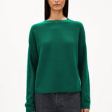 Armedangels - Merinaa Links Links Sweater - Emerald Green