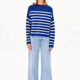 Merinaa Stripes Knit Sweater