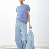 Slub Jersey Stripe T-Shirt