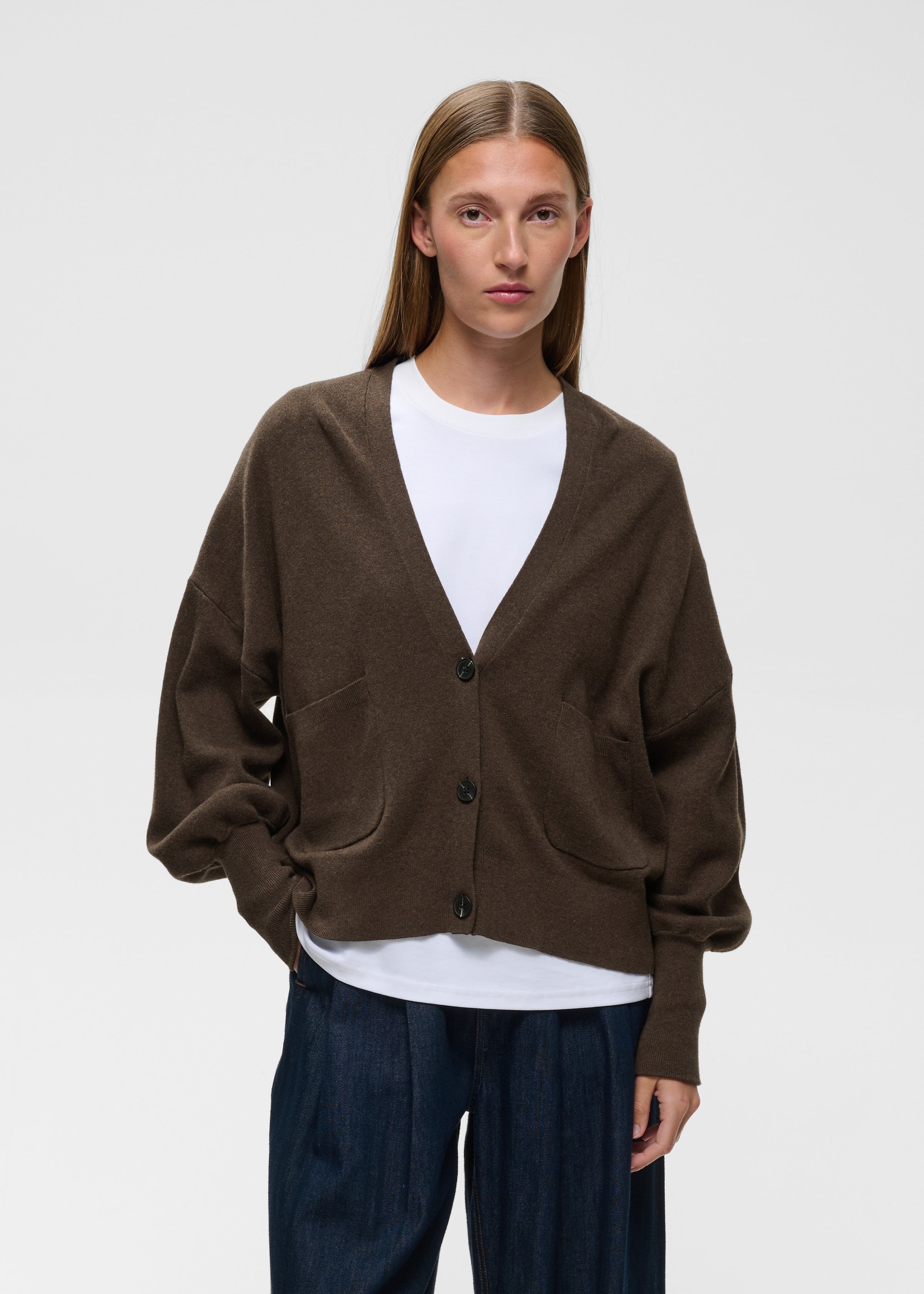 InWear - Tenley Ino-Shape Cardigan - Chocolate