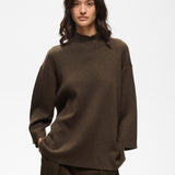 InWear - Tilda Highneck Shirt - Chocolate