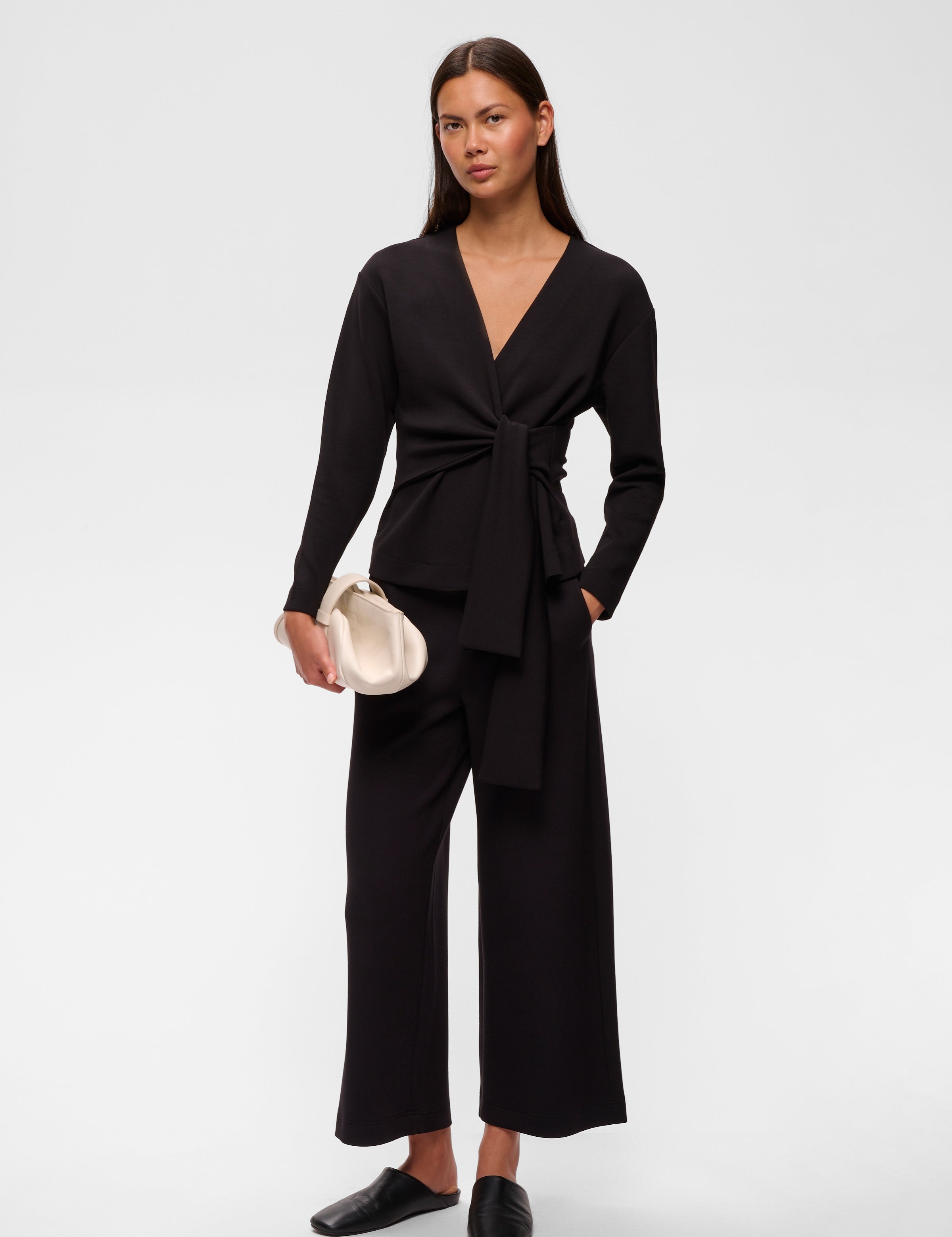 InWear - Gincette Cropped Pant - Black