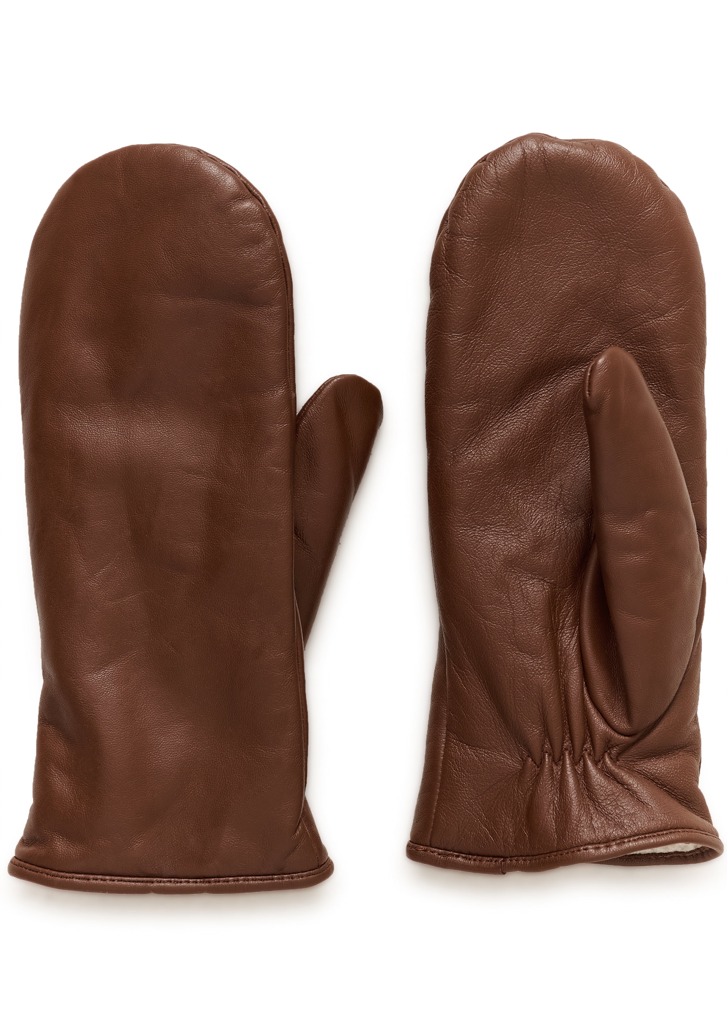 Part Two - Part Two Fiori Leather Gloves - Downtown Brown 7.5