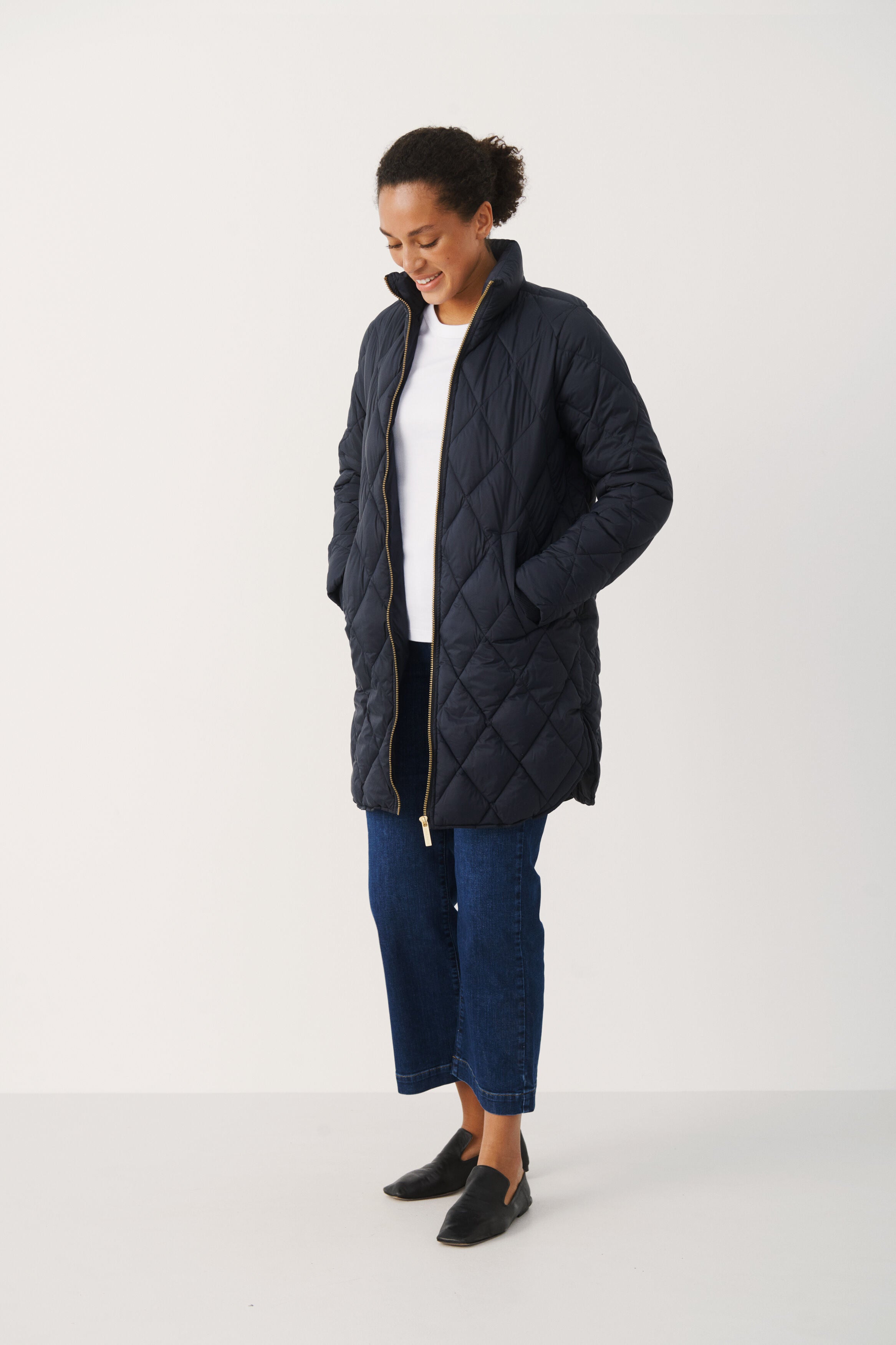 Part Two - Olilas Coat - Navy