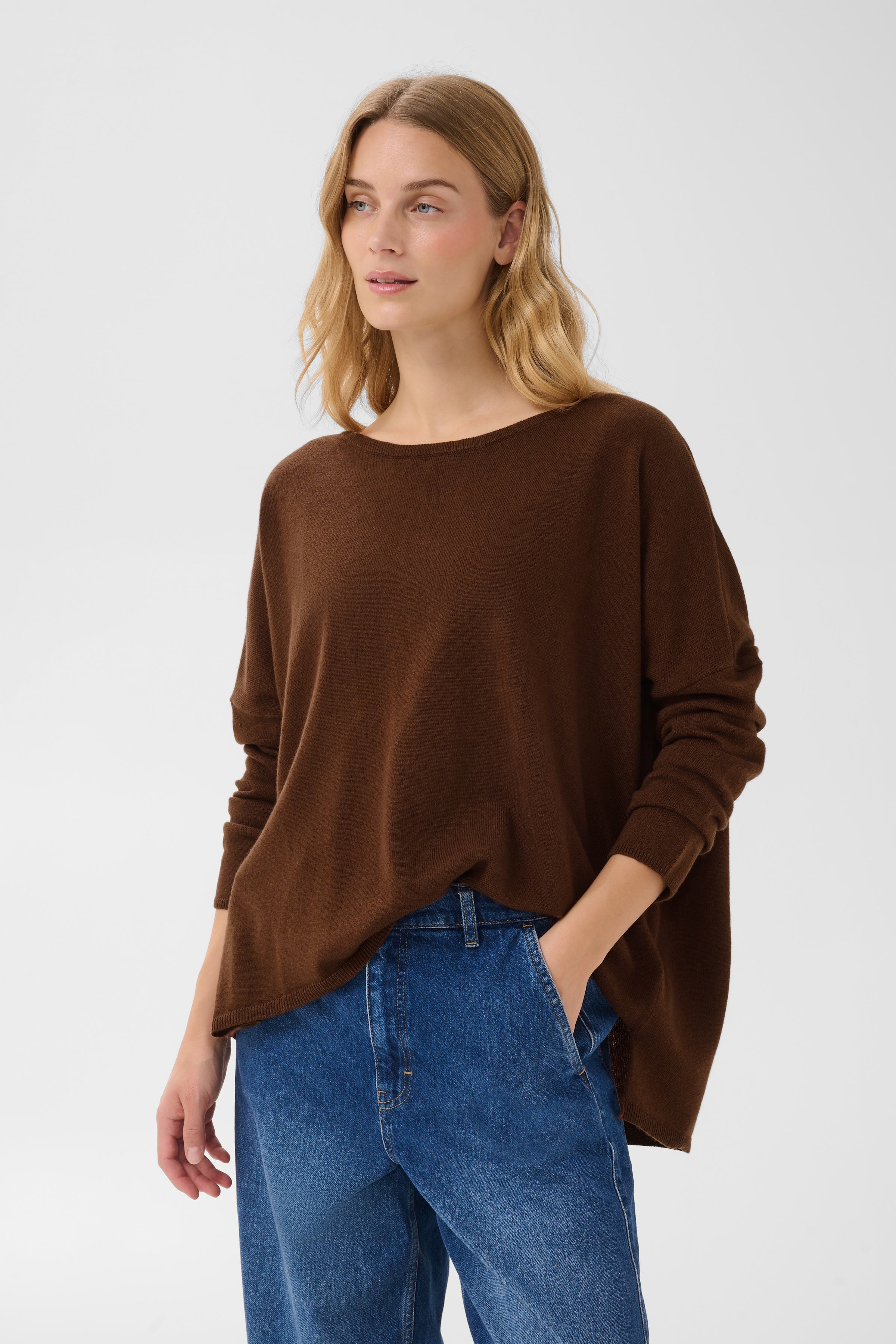Part Two - Tila Pullover - Downtown Brown