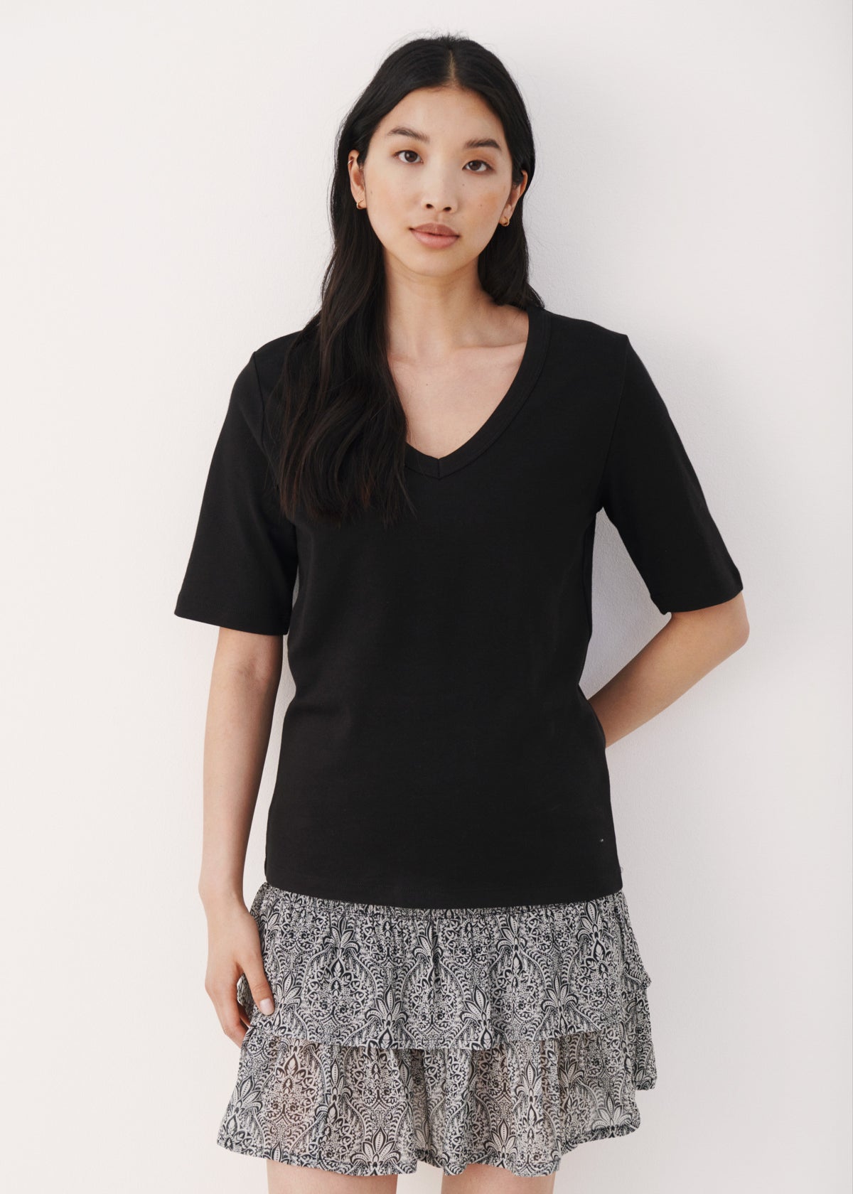 Part Two - Ratansa V-Neck T-Shirt -