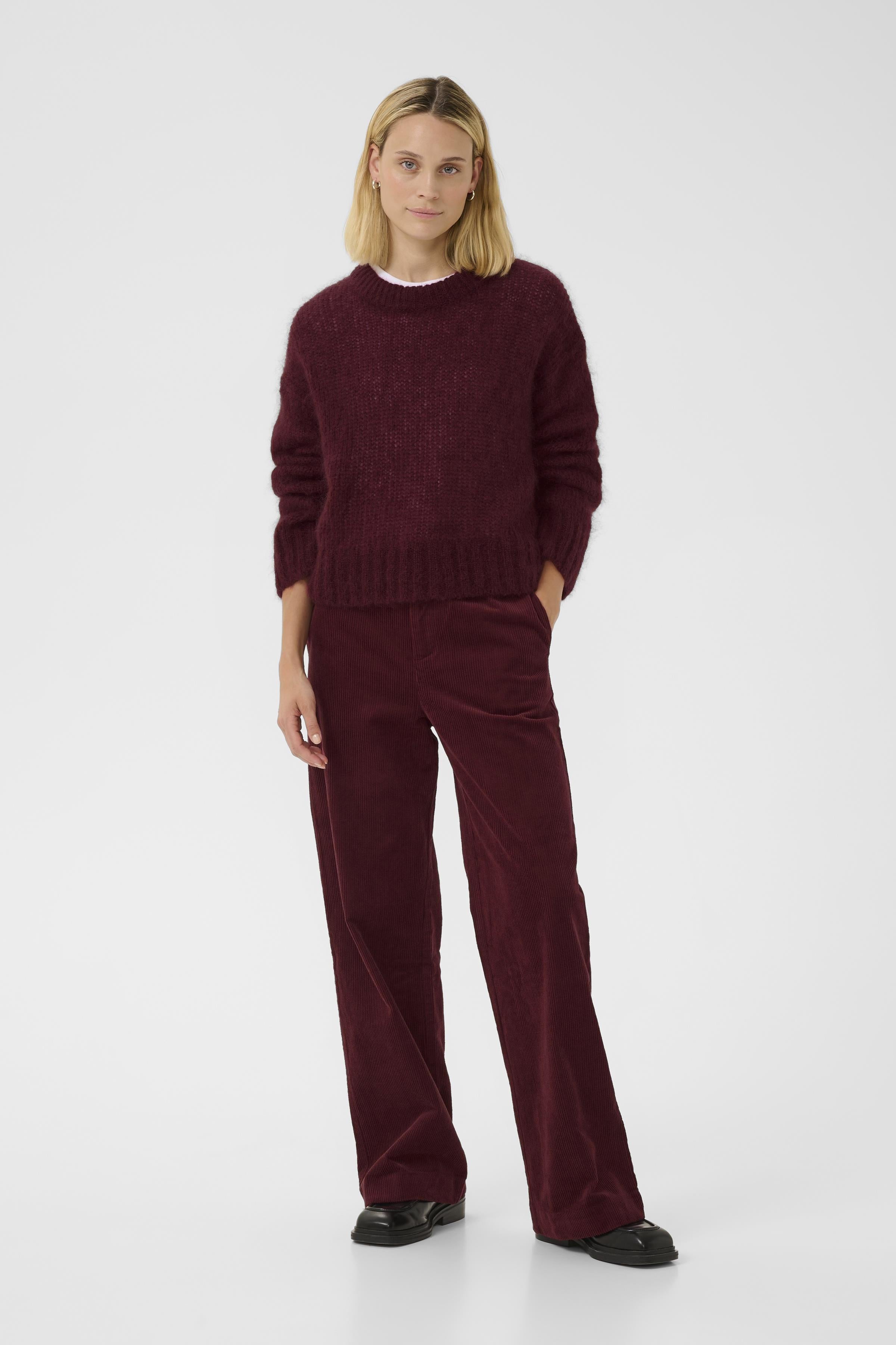 Part Two - Clarisse Trouser - Tawny Port