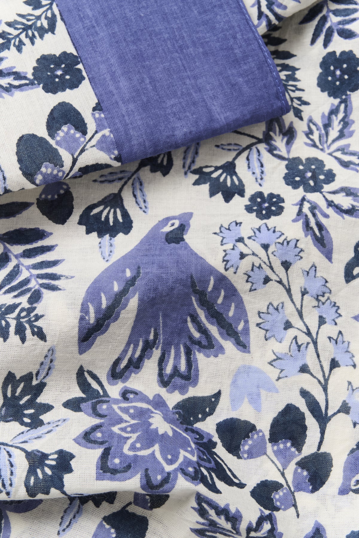 Part Two - Phi Scarf – Blue Bird Print -