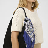 Part Two - Phi Scarf – Blue Bird Print -