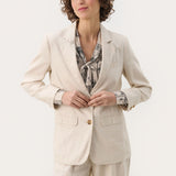 Part Two - Nyan Linen Blazer - French Oak