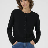Part Two - Noelani Wool Cardigan - Black