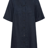Part Two - Sardia Denim Dress - Rinse Blue Denim