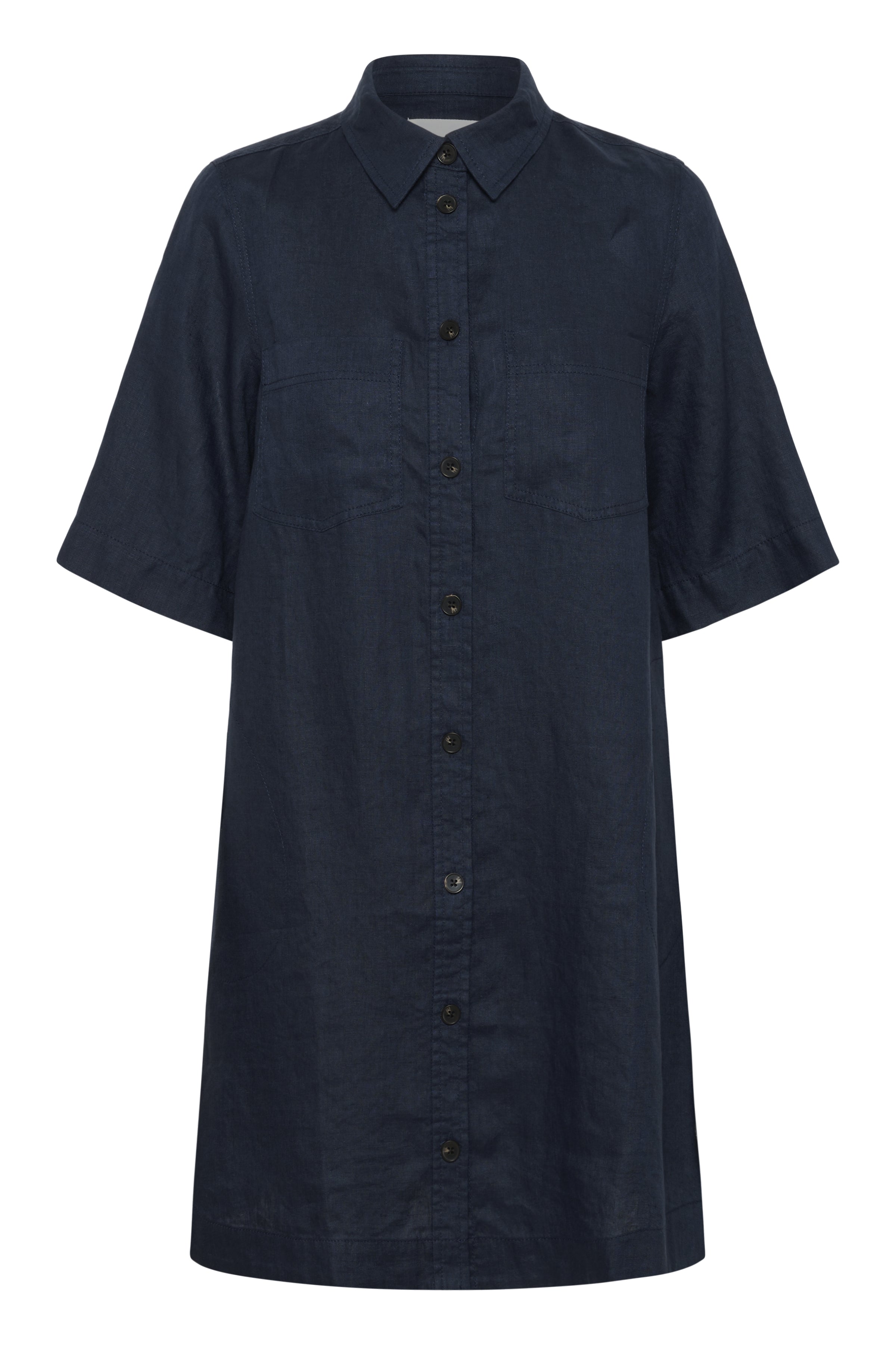 Part Two - Sardia Denim Dress - Rinse Blue Denim